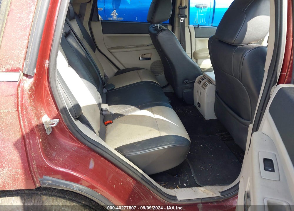 2008 JEEP GRAND CHEROKEE LIMITED VIN: 1J8HR58268C189932
