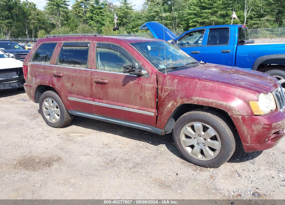 2008 JEEP GRAND CHEROKEE LIMITED VIN: 1J8HR58268C189932