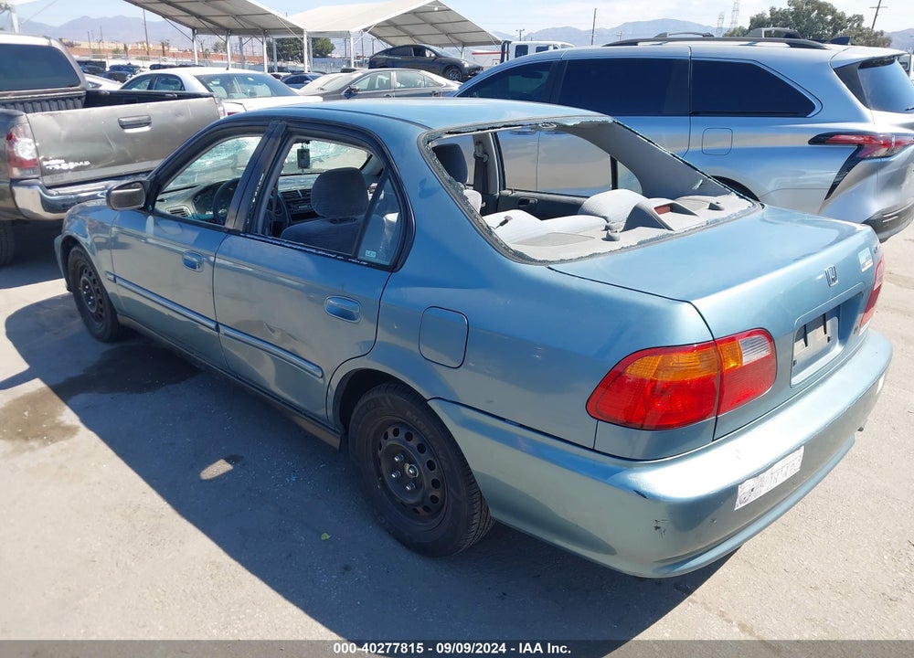2000 HONDA CIVIC VALUE PACKAGE VIN: 2HGEJ6611YH563167