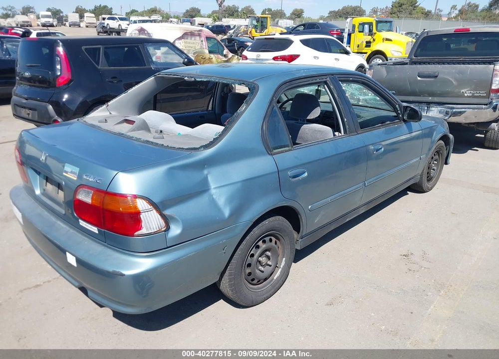2000 HONDA CIVIC VALUE PACKAGE VIN: 2HGEJ6611YH563167