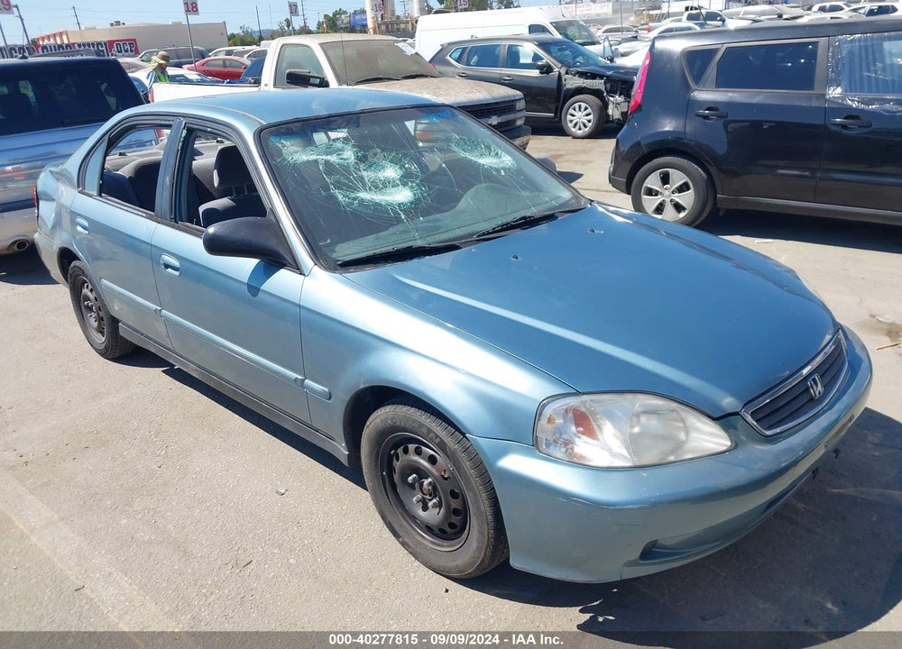 2000 HONDA CIVIC VALUE PACKAGE VIN: 2HGEJ6611YH563167