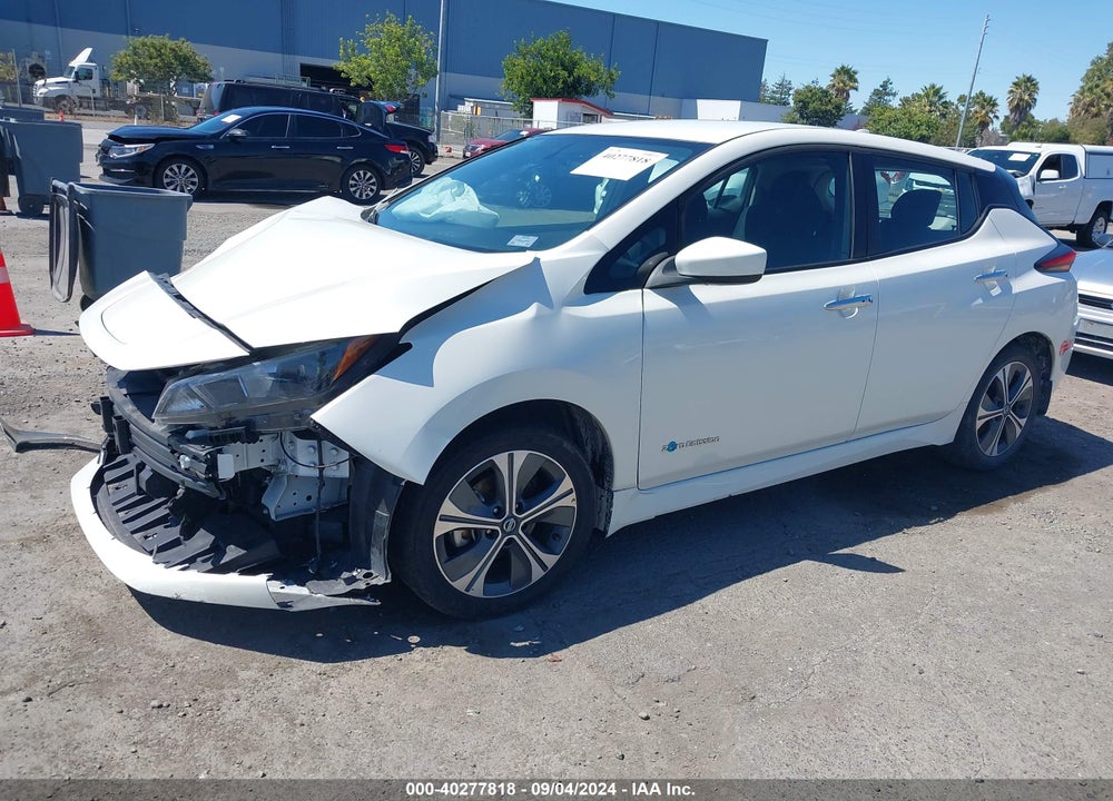 2018 NISSAN LEAF SV VIN: 1N4AZ1CP3JC309704