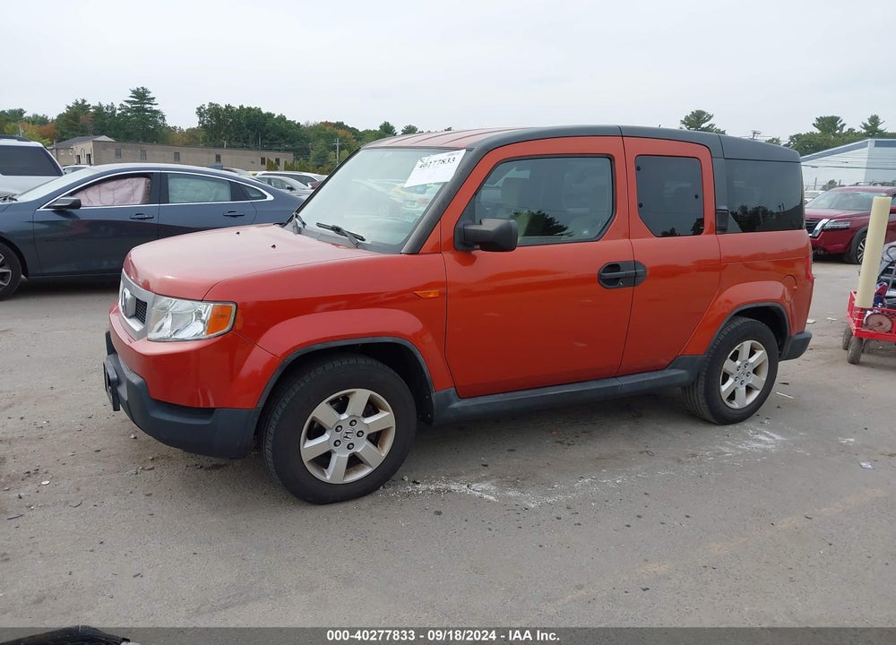 2010 HONDA ELEMENT EX VIN: 5J6YH2H75AL008727