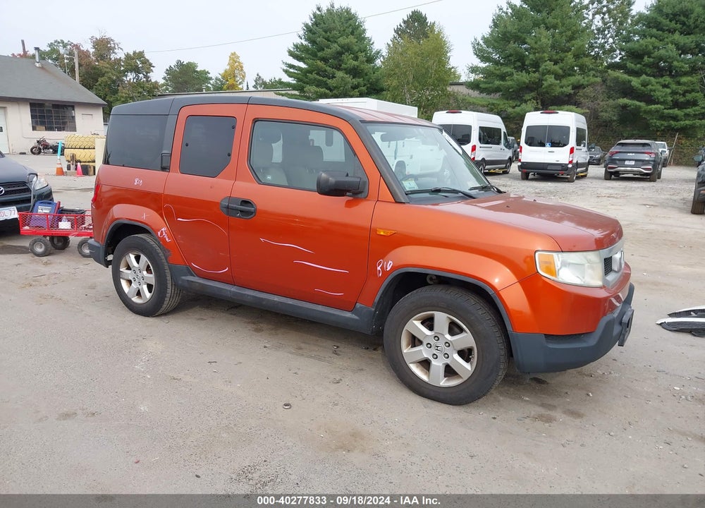 2010 HONDA ELEMENT EX VIN: 5J6YH2H75AL008727
