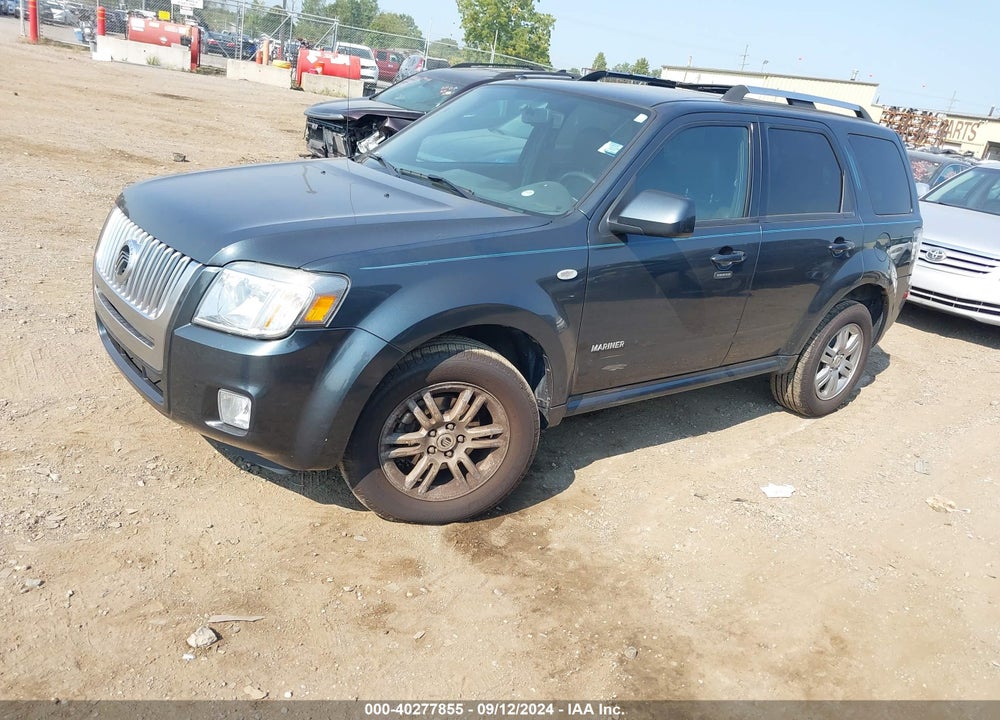 2008 MERCURY MARINER PREMIER VIN: 4M2CU97168KJ43825