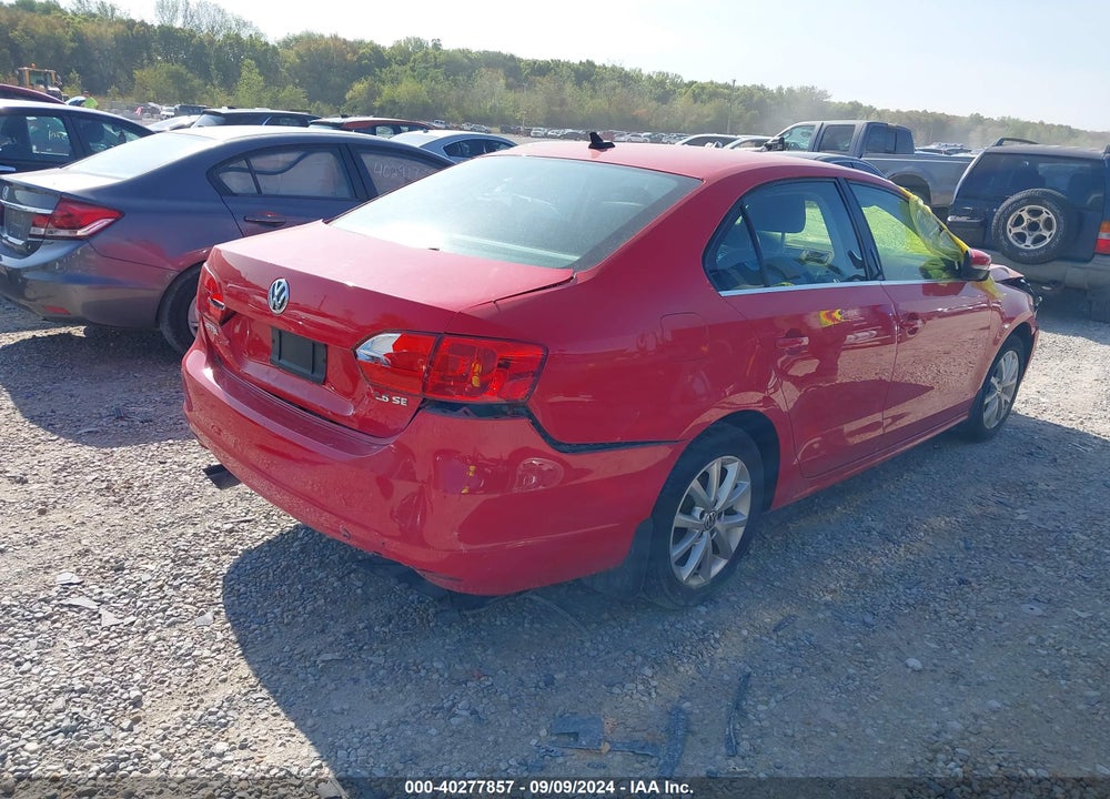 2013 VOLKSWAGEN JETTA 2.5L SE VIN: 3VWDP7AJ3DM289081