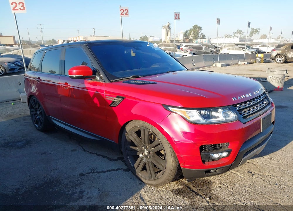 2016 LAND ROVER RANGE ROVER SPORT 3.0L V6 SUPERCHARGED SE VIN: SALWG2VF1GA556457