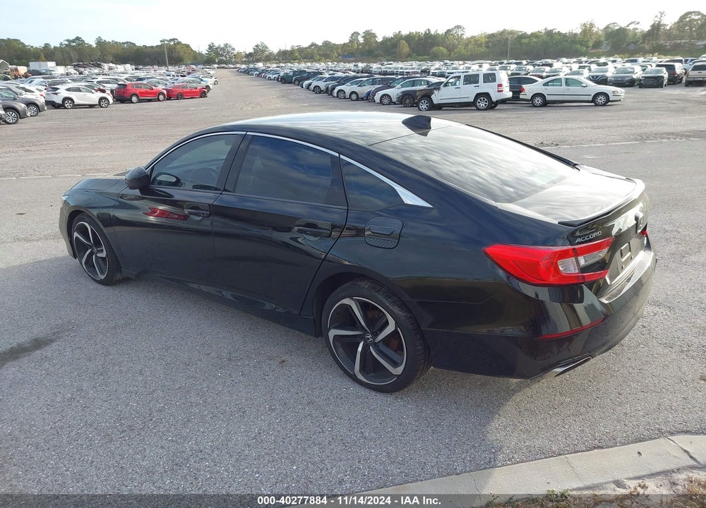 2018 HONDA ACCORD SPORT VIN: 1HGCV1F3XJA232513
