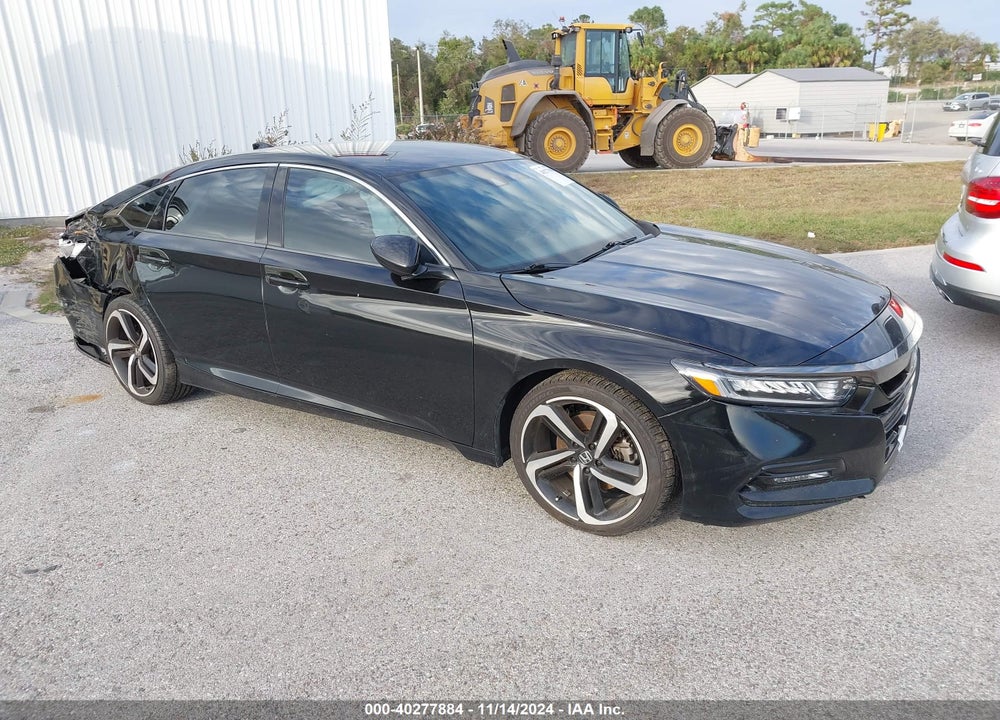 2018 HONDA ACCORD SPORT VIN: 1HGCV1F3XJA232513