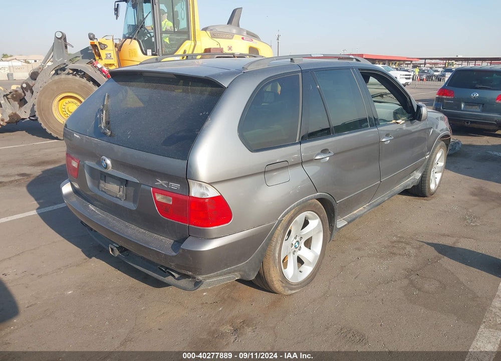 2005 BMW X5 4.4I VIN: 5UXFB53545LV18528