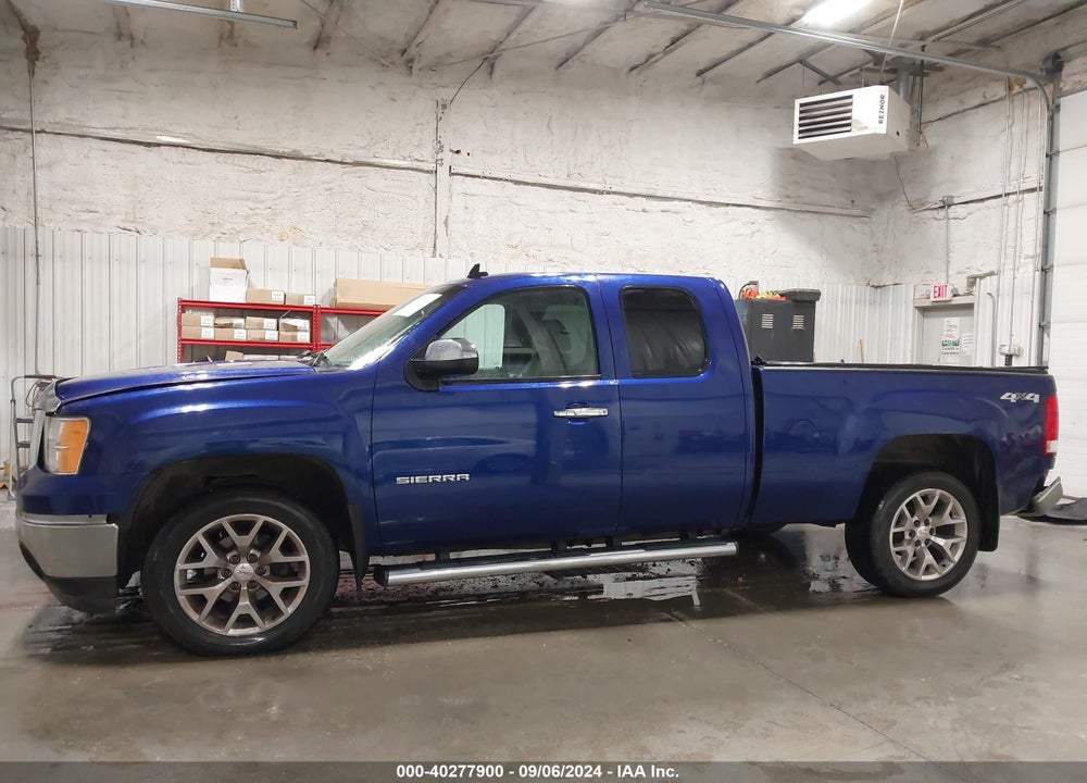 2010 GMC SIERRA 1500 SLT VIN: 1GTSKWE38AZ250043