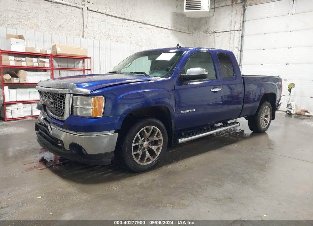2010 GMC SIERRA 1500 SLT VIN: 1GTSKWE38AZ250043