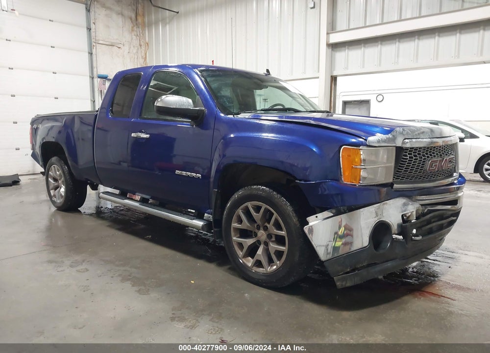 2010 GMC SIERRA 1500 SLT VIN: 1GTSKWE38AZ250043