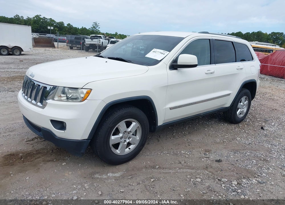 2012 JEEP GRAND CHEROKEE LAREDO VIN: 1C4RJEAG8CC260985