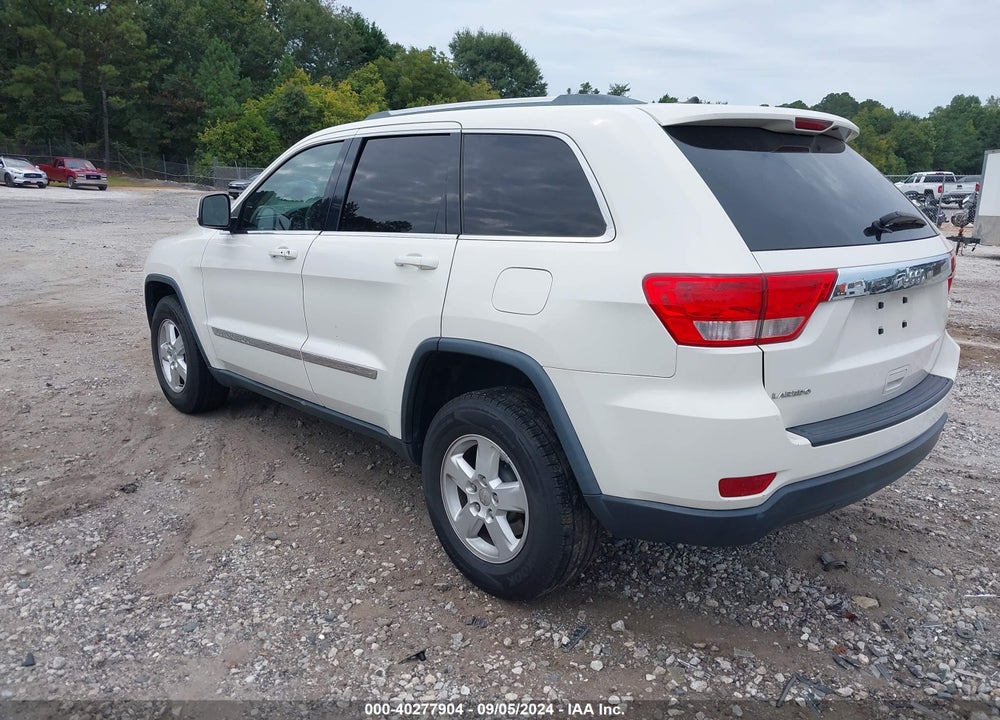 2012 JEEP GRAND CHEROKEE LAREDO VIN: 1C4RJEAG8CC260985