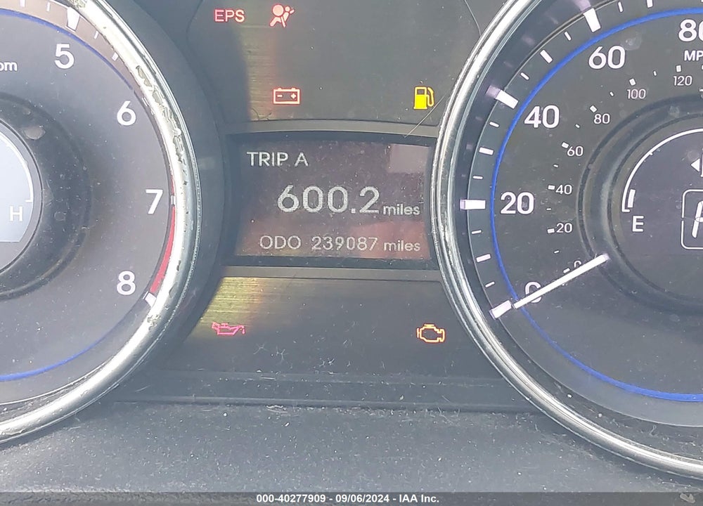 2011 HYUNDAI SONATA GLS VIN: 5NPEB4AC4BH048476
