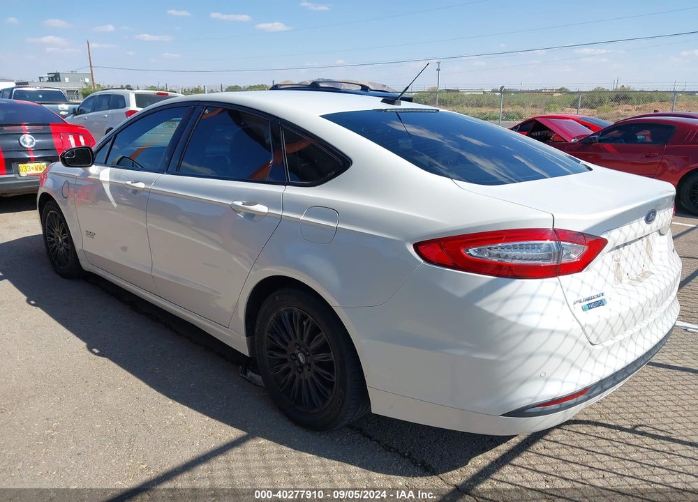 2014 FORD FUSION ENERGI SE LUXURY VIN: 3FA6P0PU5ER177848