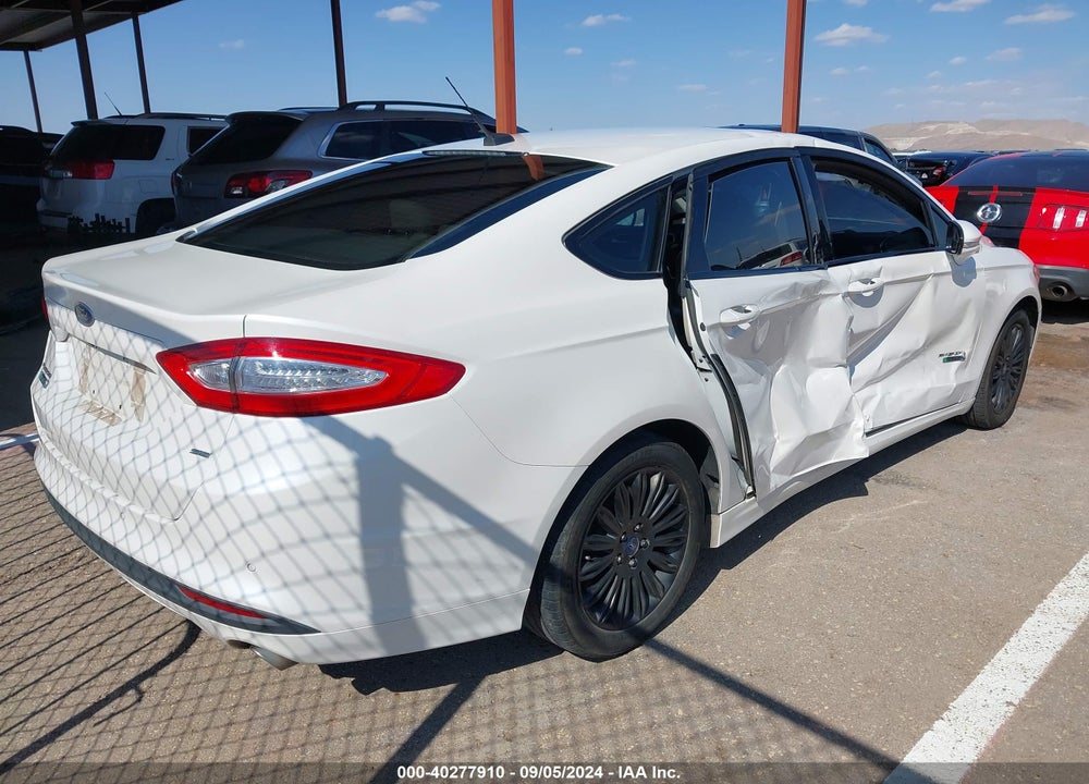 2014 FORD FUSION ENERGI SE LUXURY VIN: 3FA6P0PU5ER177848