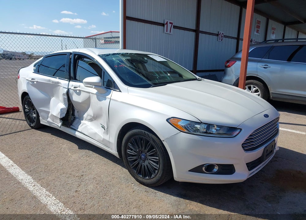 2014 FORD FUSION ENERGI SE LUXURY VIN: 3FA6P0PU5ER177848