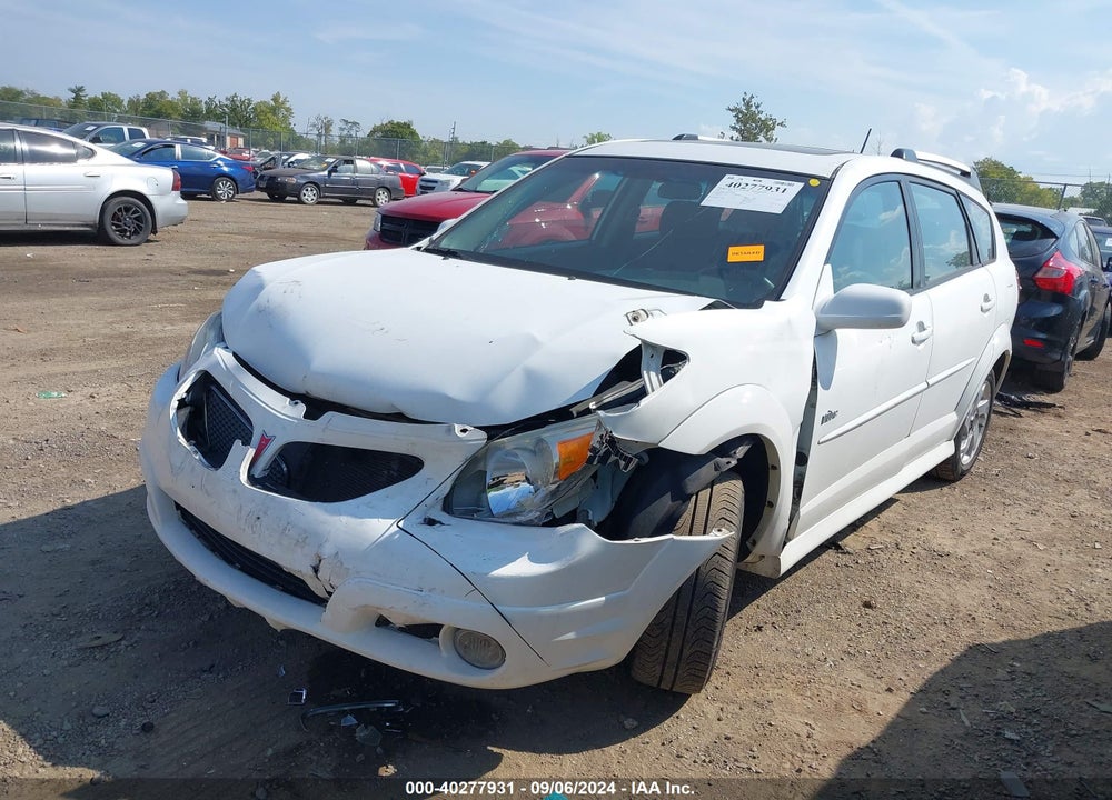 2007 PONTIAC VIBE VIN: 5Y2SL65877Z421107