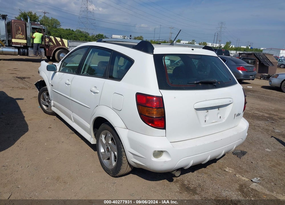 2007 PONTIAC VIBE VIN: 5Y2SL65877Z421107