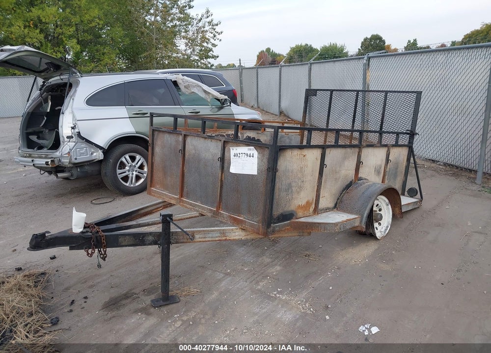 1999 VALLEY FLATBED TRAILER VIN: 000000000000LF001