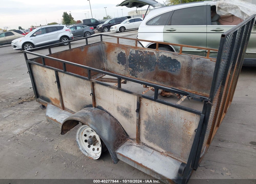 1999 VALLEY FLATBED TRAILER VIN: 000000000000LF001