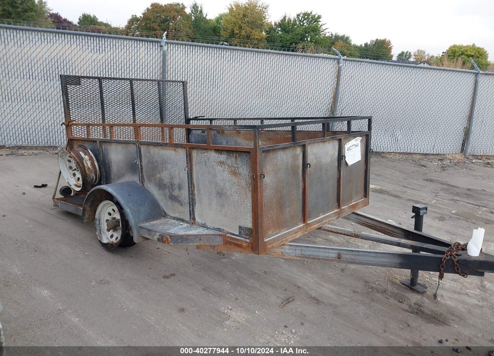 1999 VALLEY FLATBED TRAILER VIN: 000000000000LF001