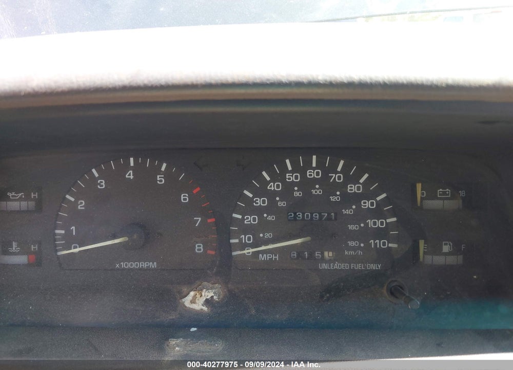 1993 TOYOTA T100 SR5 VIN: JT4VD20CXP0009735
