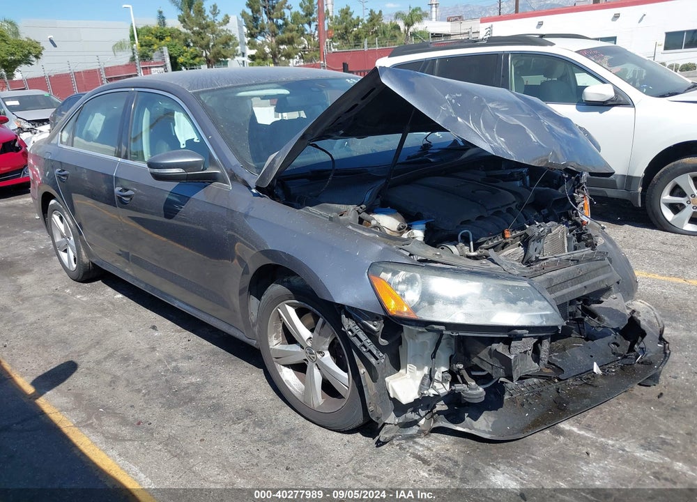 2013 VOLKSWAGEN PASSAT 2.5L SE VIN: 1VWBP7A34DC124909