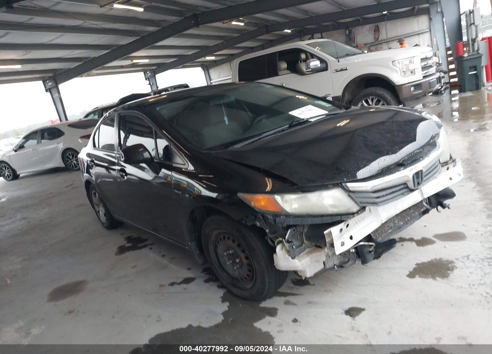 2012 HONDA CIVIC LX VIN: 19XFB2F53CE323375