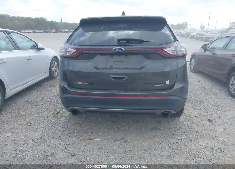 2017 FORD EDGE TITANIUM VIN: 2FMPK4K92HBB90532