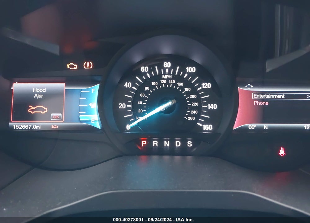 2017 FORD EDGE TITANIUM VIN: 2FMPK4K92HBB90532