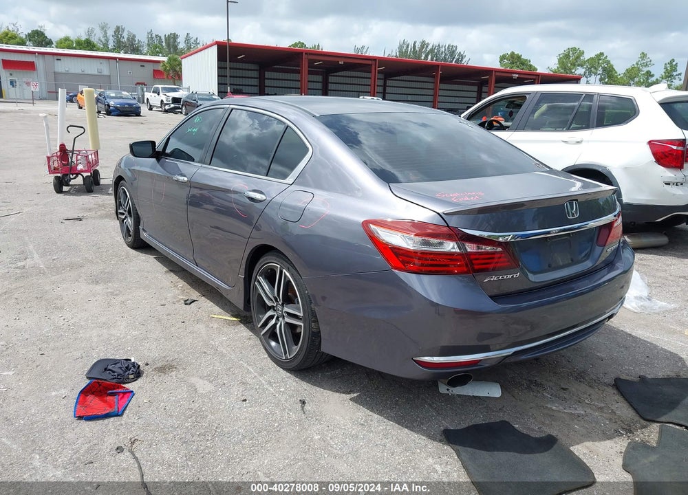 2017 HONDA ACCORD SPORT VIN: 1HGCR2F50HA209019
