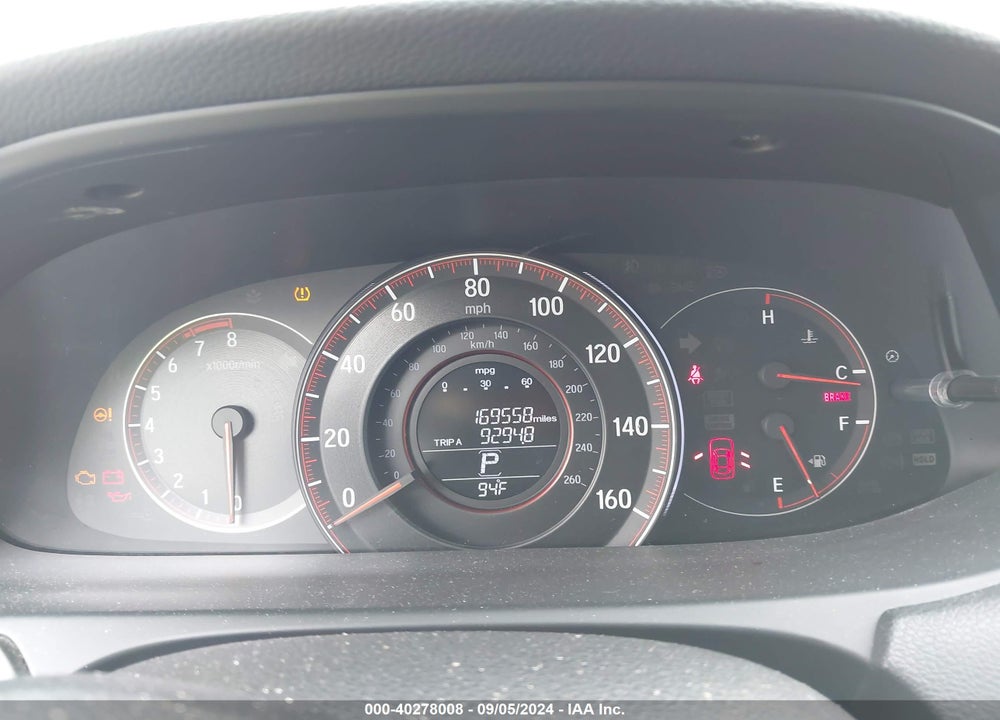 2017 HONDA ACCORD SPORT VIN: 1HGCR2F50HA209019