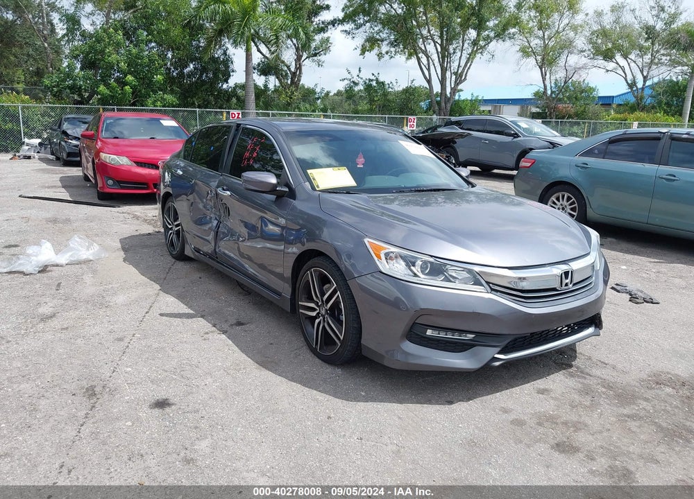 2017 HONDA ACCORD SPORT VIN: 1HGCR2F50HA209019