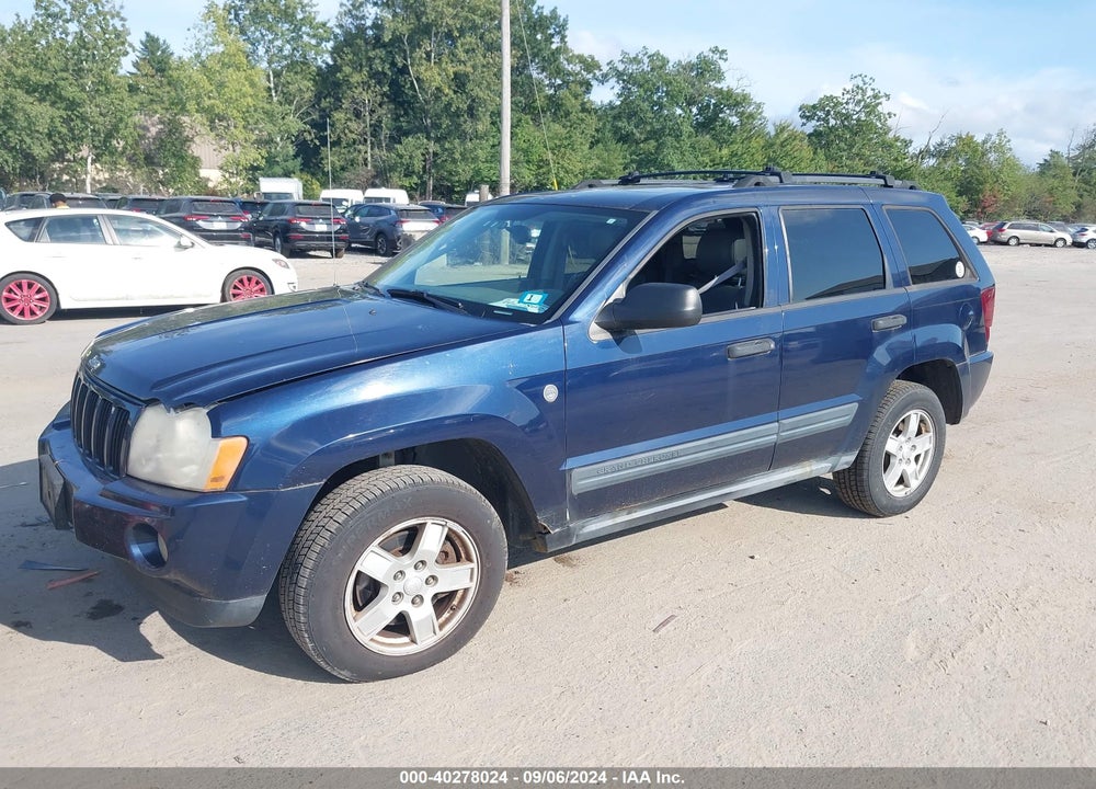 2005 JEEP GRAND CHEROKEE LAREDO VIN: 1J4HR48N95C575584