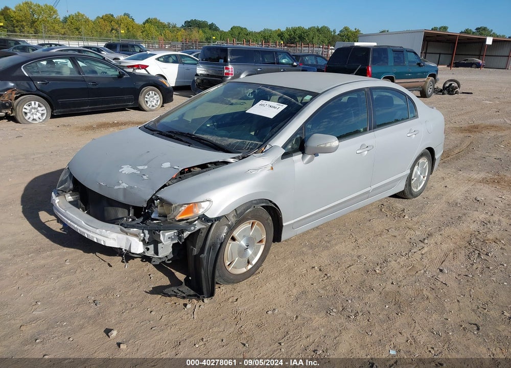 2008 HONDA CIVIC HYBRID VIN: JHMFA36218S017972