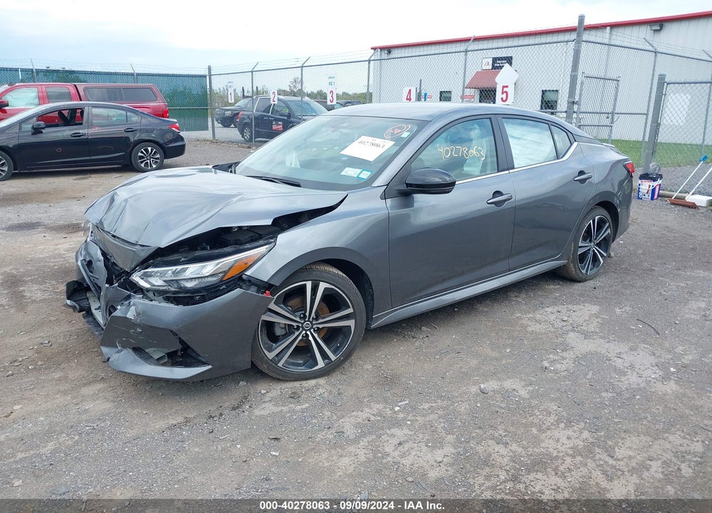 2021 NISSAN SENTRA VIN: 3N1AB8DV2MY318638