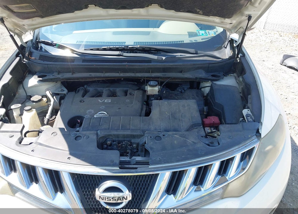 2010 NISSAN MURANO SL VIN: JN8AZ1MW6AW140619