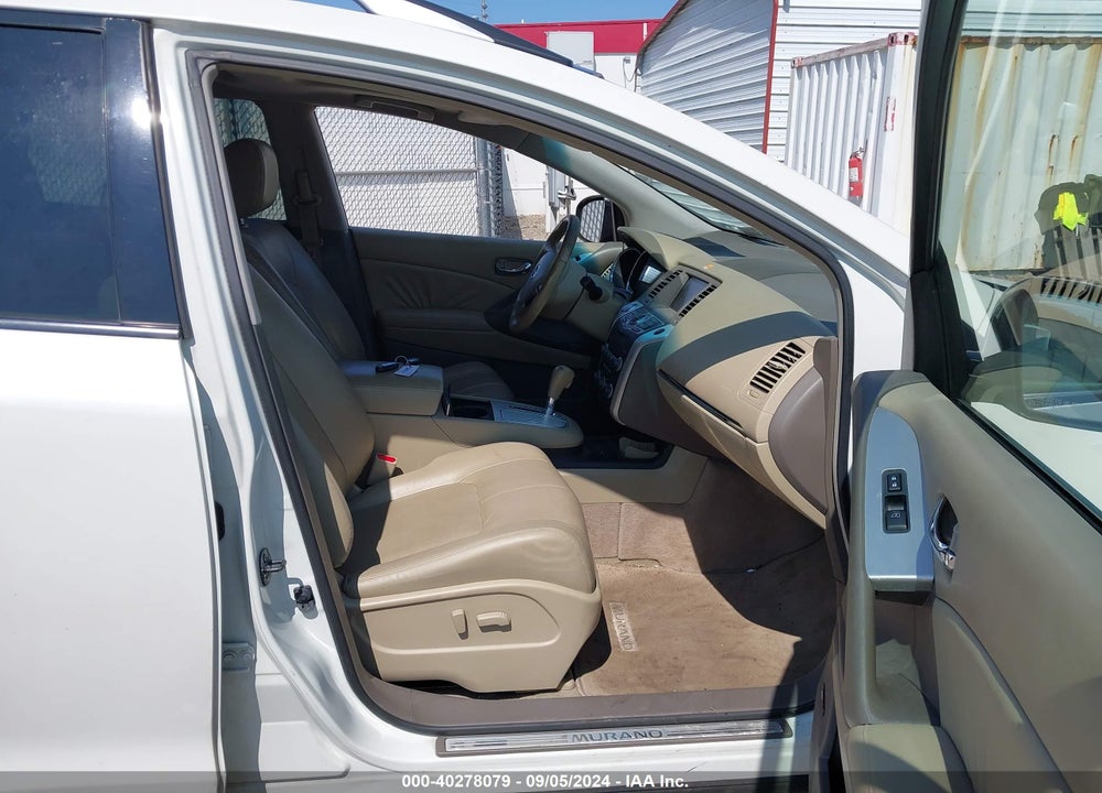 2010 NISSAN MURANO SL VIN: JN8AZ1MW6AW140619
