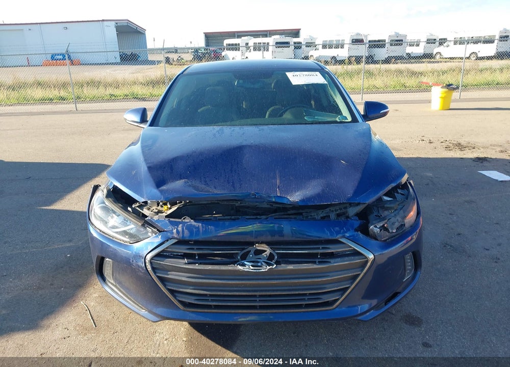 2017 HYUNDAI ELANTRA LIMITED VIN: 5NPD84LF6HH028031