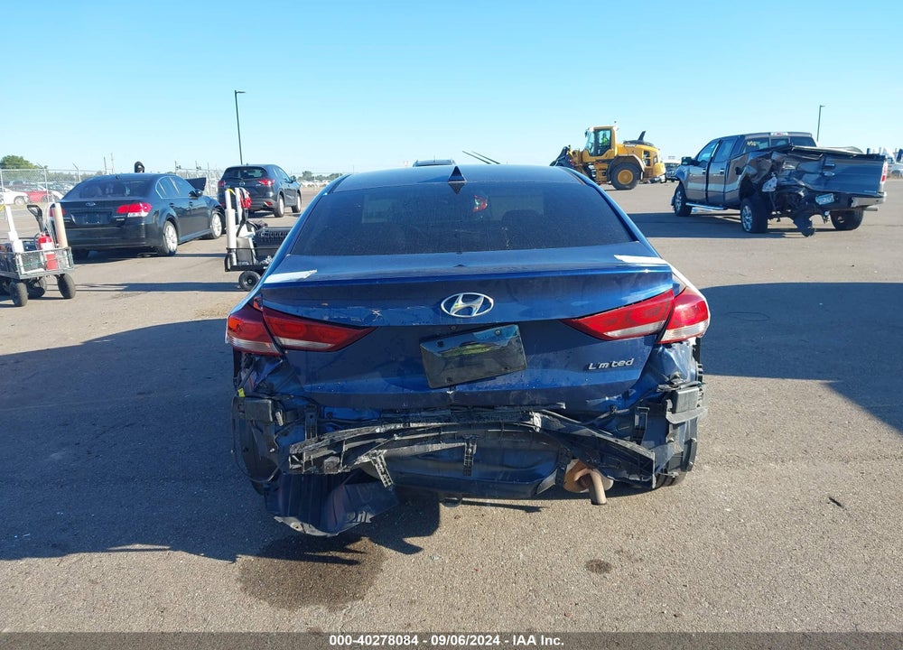 2017 HYUNDAI ELANTRA LIMITED VIN: 5NPD84LF6HH028031
