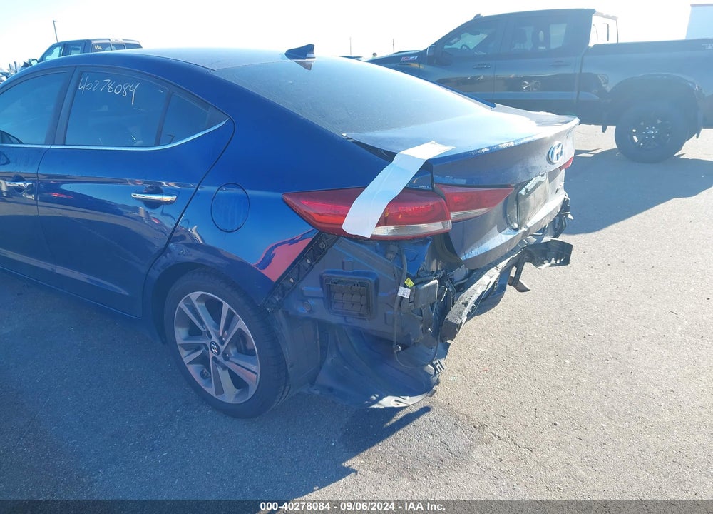 2017 HYUNDAI ELANTRA LIMITED VIN: 5NPD84LF6HH028031