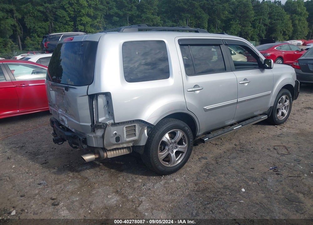 2012 HONDA PILOT EX-L VIN: 5FNYF3H69CB039073