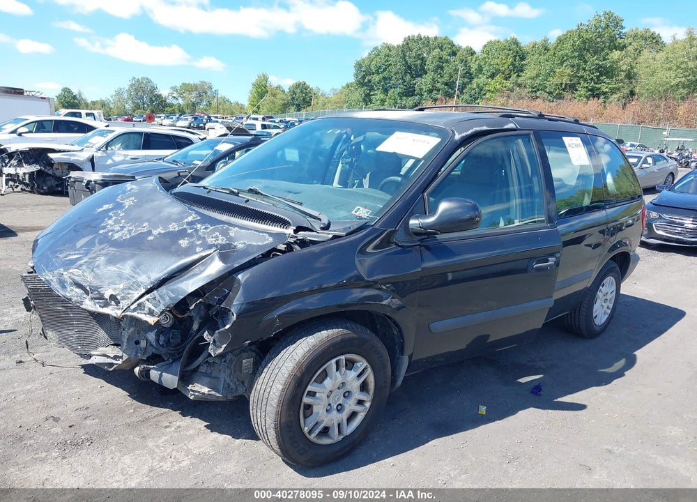 2006 DODGE CARAVAN SE VIN: 1D4GP25B56B629723