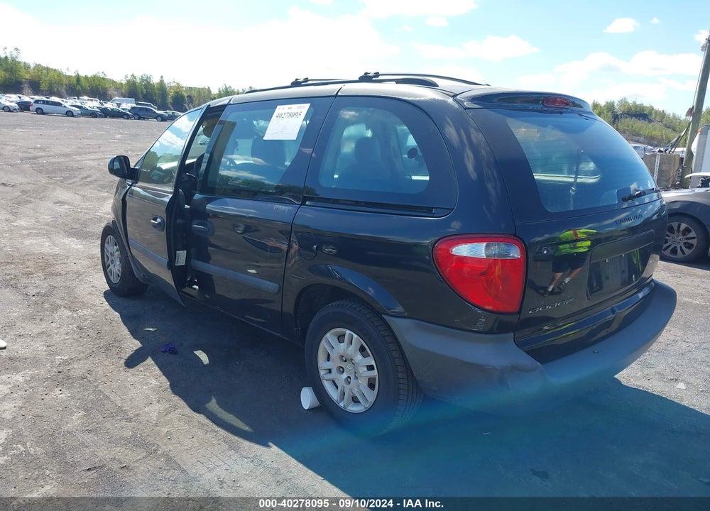2006 DODGE CARAVAN SE VIN: 1D4GP25B56B629723