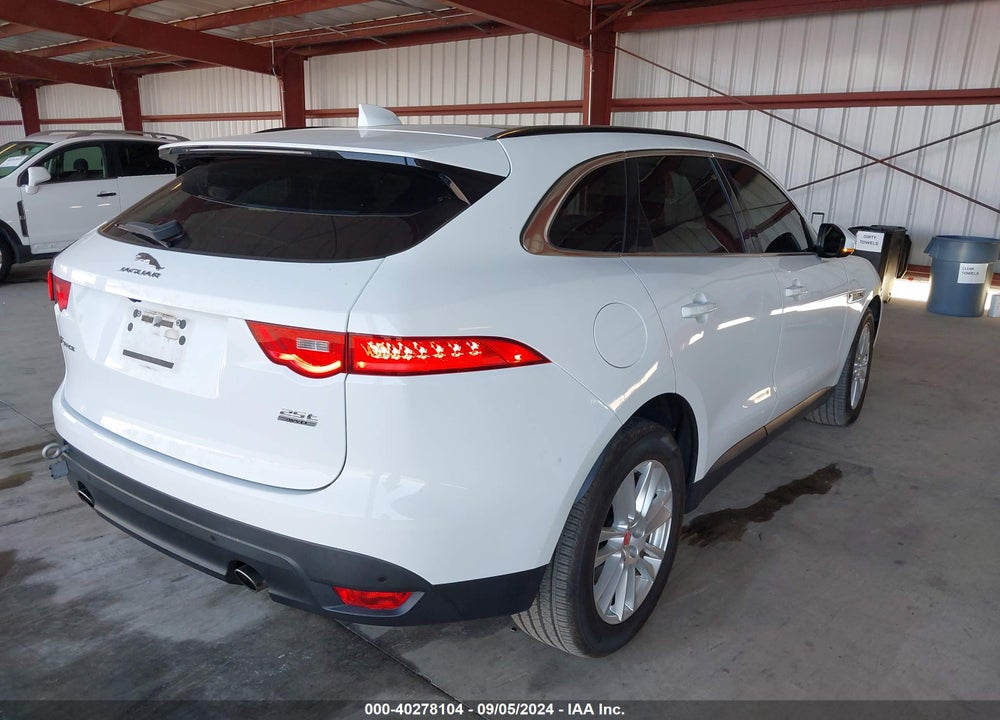 2018 JAGUAR F-PACE 25T PRESTIGE VIN: SADCK2FX7JA350278