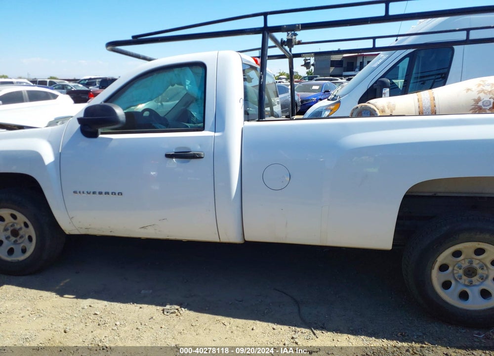 2012 CHEVROLET SILVERADO 1500 WORK TRUCK VIN: 1GCNCPEX0CZ314761