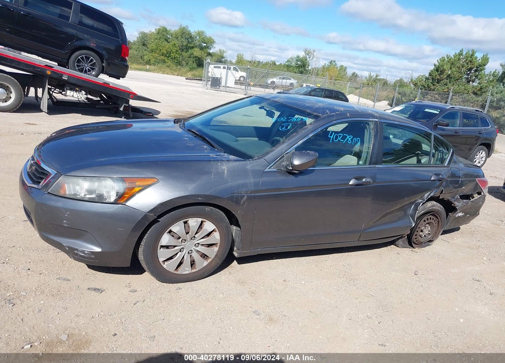 2008 HONDA ACCORD 2.4 LX VIN: 1HGCP26308A149330